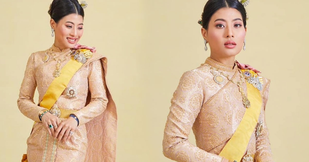 เจ้าฟ้าสิริวัณณวรีฯ ทรงพระสิริโฉม ในชุดไทยศิวาลัย