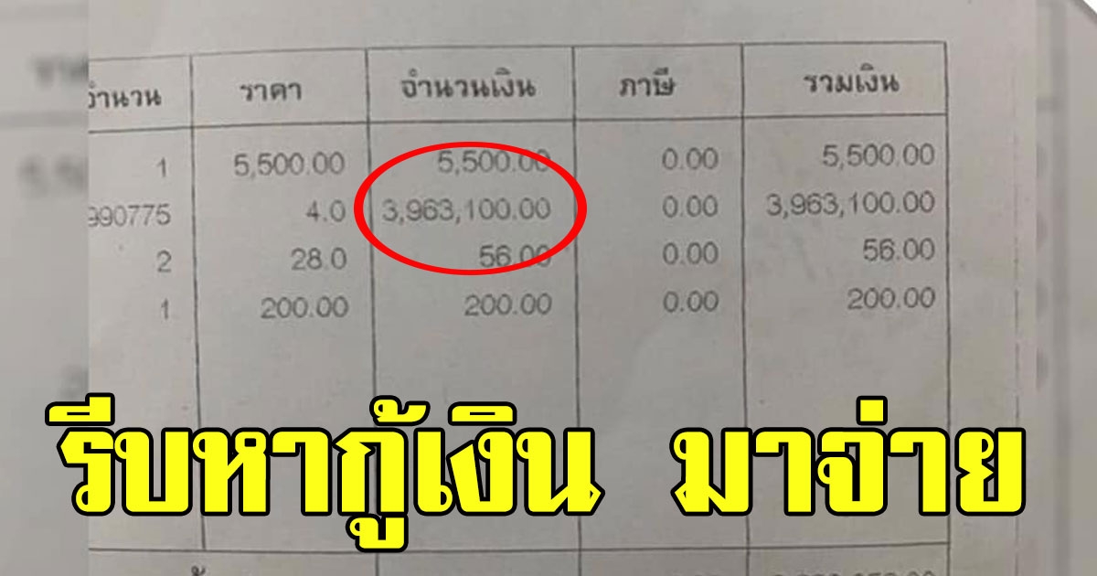 นักศึกษา ช็อก บิลค่าไฟเดือนเดียว 4 ล้าน