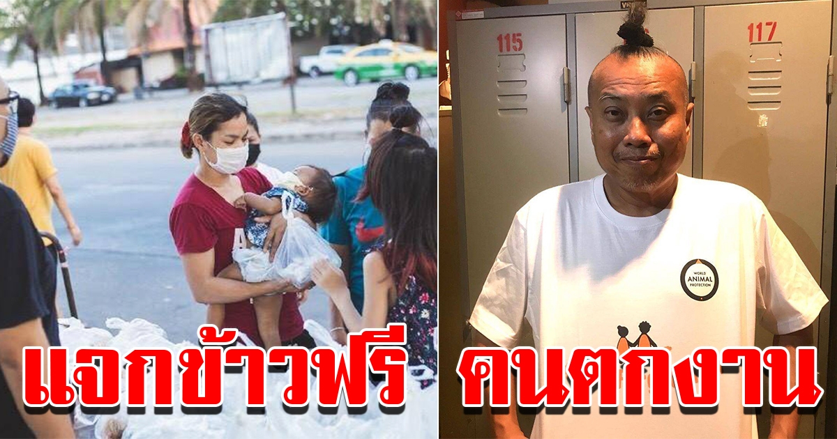 ป๋อง กพล ทำข้าวกล่องแจกฟรี